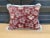 Aubergine Toile Textile Throw Pillow For Sale In Philadelphia - Image 6 of 6