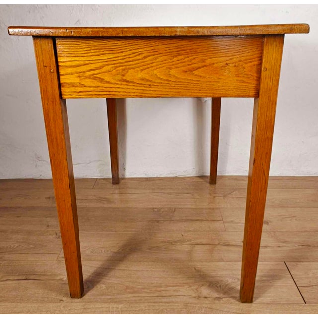 Vintage Military Desk in Oak, 1930s For Sale - Image 13 of 16