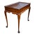 Kittinger Mahogany Tea Table Vintage Queen Anne Cw-8 Scalloped Pull-Out Slides For Sale