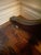 Vintage English Mahogany Green Tooled-Leather Tea/Occasional Table For Sale In Houston - Image 6 of 12