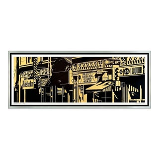 1980s Barrera Rosa's Print, Robert Cottingham For Sale