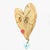 Vintage Handmade BillyBoy* Gold Heart With Face Brooch, 1985 For Sale In Philadelphia - Image 6 of 14