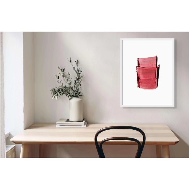 Acrylic on Hahnemühle paper Edition: Unique, Unframed. Emma Godebska is a French abstract artist living in Nimes, France....