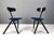 Wood Foldable Stools attributed to Calligaris, 1990s, Set of 2 For Sale - Image 7 of 10