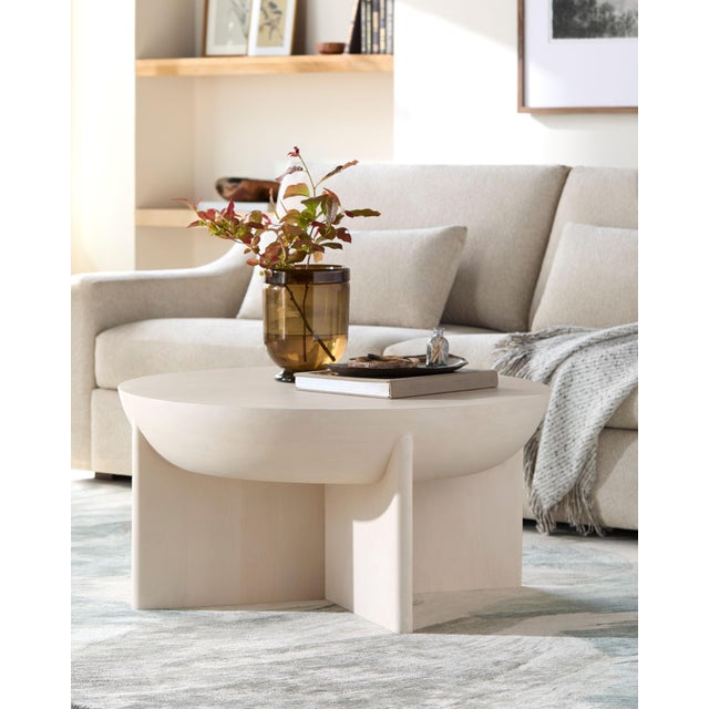 Indulge in the contemporary beauty of the Amari Coffee Table. Designed with a minimalist modern style, this table is the...