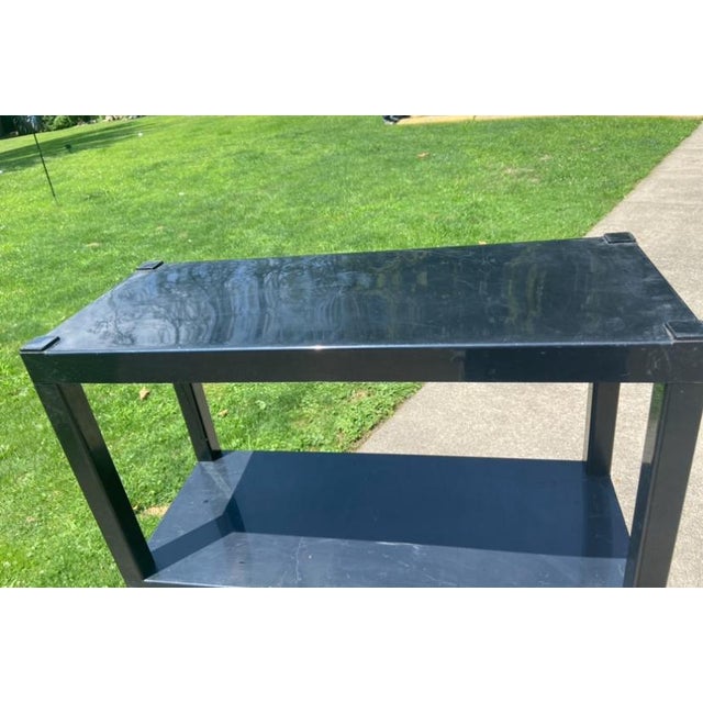 Mid-Century Modern Mid Century 1970s Kartell Style Modern Plastic Shelf Unit Plus 1 Shelf Extra For Sale - Image 3 of 7