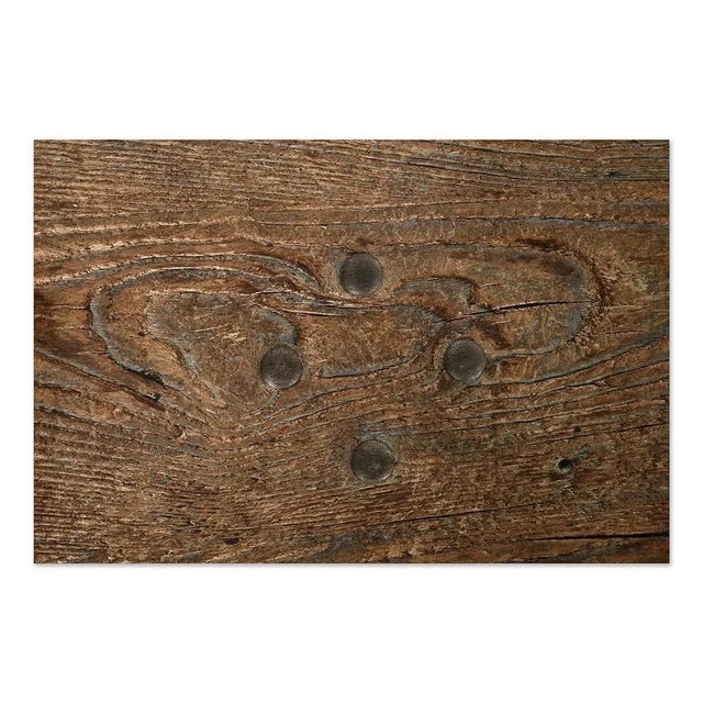 Wood Antique Sculptor's Worktable in Wood & Metal For Sale - Image 7 of 11