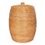 Artifacts Saboga Home Beehive Laundry Hamper with Liner in Honey Brown For Sale