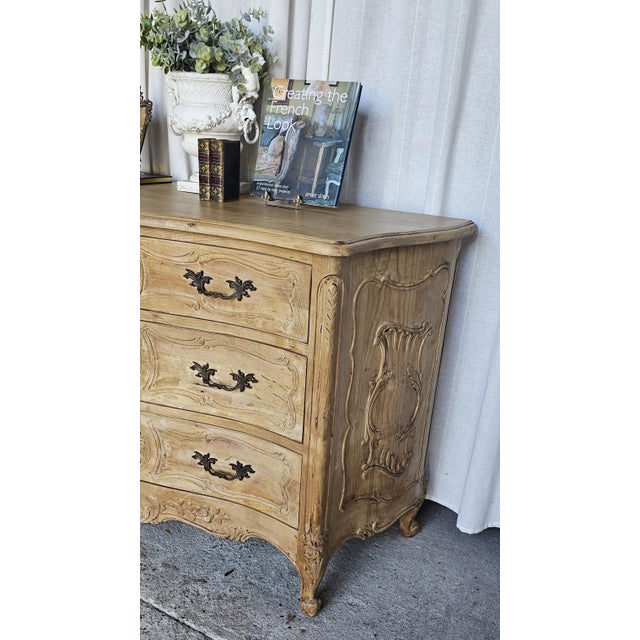 1940s Dresser Commode, Wooden, Farm House Style, Luis XV Dresser For Sale - Image 11 of 17