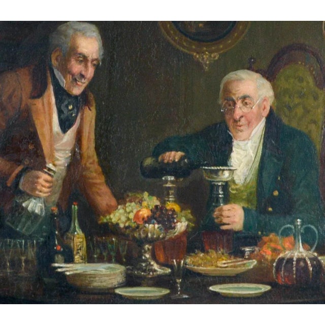 Figurative A Dandy Time Was Had an Interior Figural Scene by Walter Dendy Sadler 1880s For Sale - Image 3 of 7