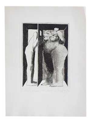 Graphics, Josep Pla-Narbona, Isolation and Libido, 1971