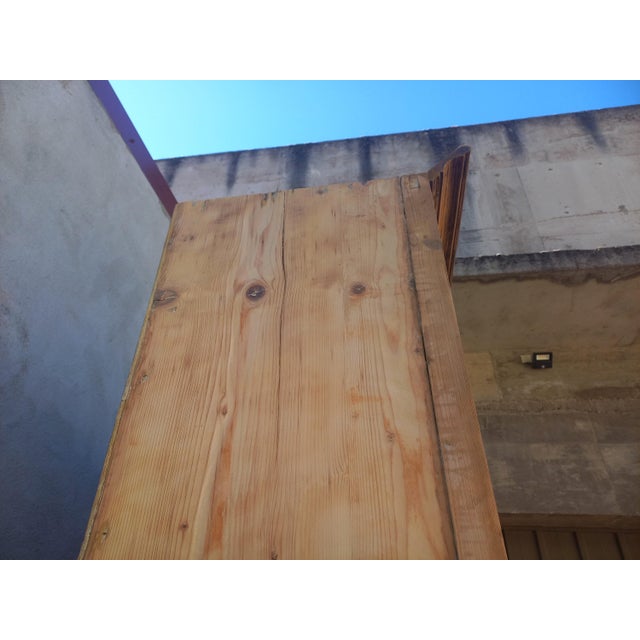 Large Fir Bookcase, 1890s For Sale - Image 4 of 18