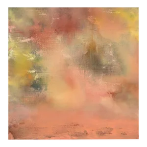 Contemporary Abstract Oil on Canvas Painting "Fragments of Poetry and Silence 45 (For Pablo Neruda)" by Yari Ostovany