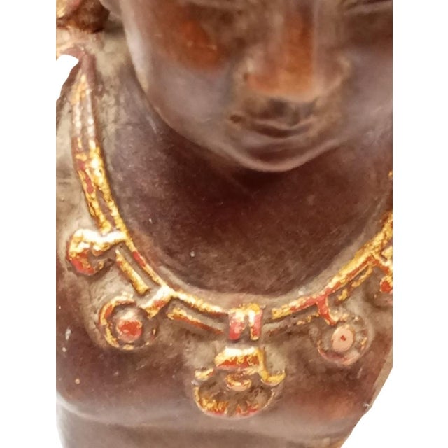 Glazed Ceramic Sculptures by Ugo Zaccagnini & Sons, Italy, 1960s, Set of 2 For Sale - Image 12 of 17