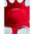 Contemporary Nima Oberoi Lunares Splash Bowl Crimson Enamel Polished Aluminum For Sale - Image 3 of 6