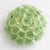 Early 21st Century Floreal Green Murano Glass Flush Mount by Simoeng For Sale - Image 5 of 7