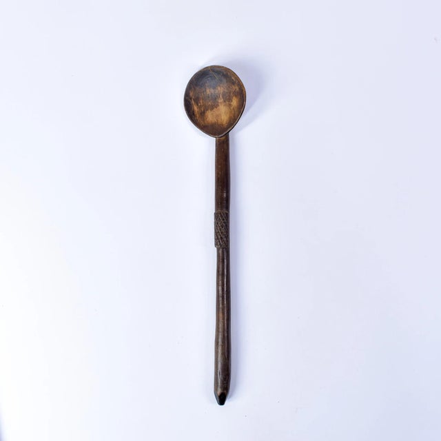 Brown Early 20th Century Zulu Spoon South Africa For Sale - Image 8 of 9