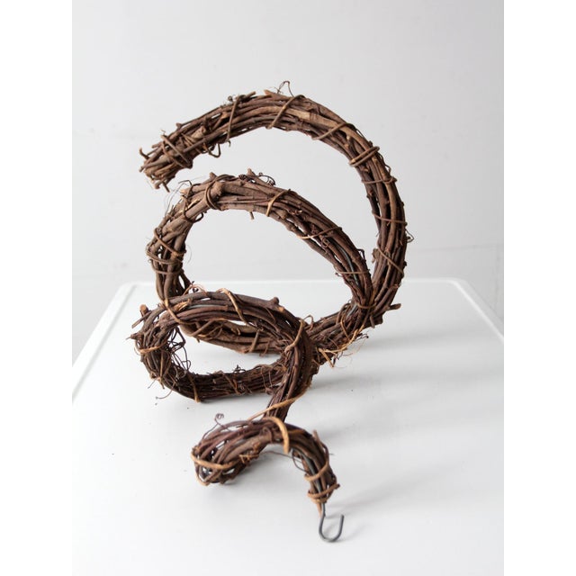Vintage Grapevine Tree Sculpture For Sale - Image 4 of 8