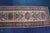 Textile Traditional Hand Knotted Tribal Cream Rug Runner Hooked Medallion Floral 3' X 10' For Sale - Image 7 of 13