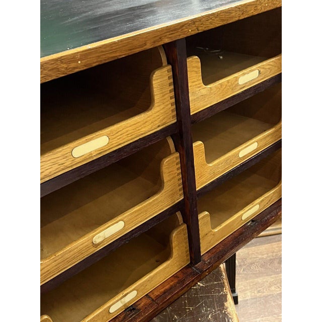 Large Advertising Cabinet with Pull-Out Drawers For Sale - Image 9 of 18