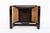 Mid Century Modern Black Lacquer and Brown Leather Arm Chairs 1970s For Sale - Image 14 of 15