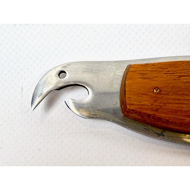 Wood Mid-Century Tiki Parrot Bottle Opener, 1960s For Sale - Image 7 of 8