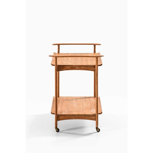 Scandinavian Modern Oak Trolley by Jens Quistgaard, 1950s For Sale - Image 6 of 8