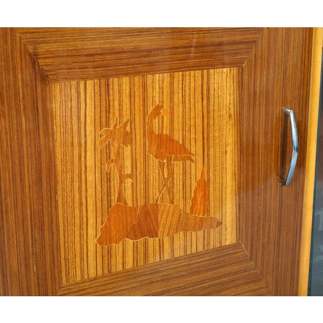 Mid-Century Modern Beech, Rosewood, and Maple Sideboard from Melchiorre Bega, 1940s For Sale - Image 3 of 8