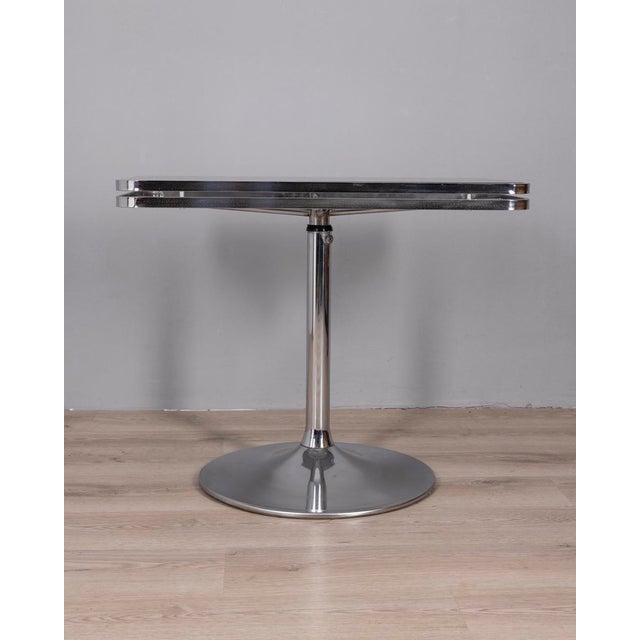 Modern Vintage Metal and Glass Coffee Table by Allegri Parma, 1970s For Sale - Image 3 of 11
