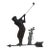 Vintage Golfer Copper Weathervane 2nd Half 20th Century For Sale