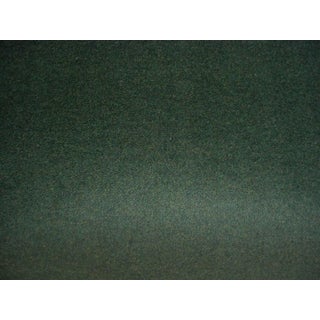 Ralph Lauren Burke Wool Plain in Hunter Green - Evergreen Upholstery Drapery Fabric - To the Trade - 1-1/2 yards For Sale