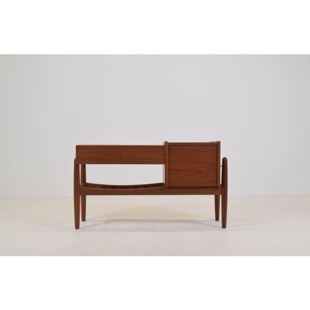 Arne Wahl Iversen Danish Teak Furniture with Planter by Arne Wahl Iversen for Vinde Møbelfabrik, 1961 For Sale - Image 4 of 10