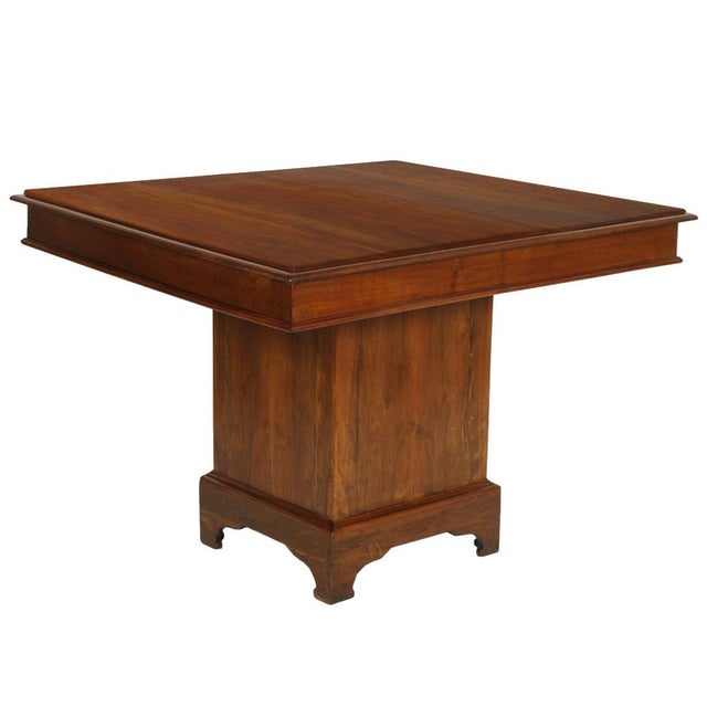 19th-Century Italian Walnut Game or Dining Table For Sale - Image 14 of 14