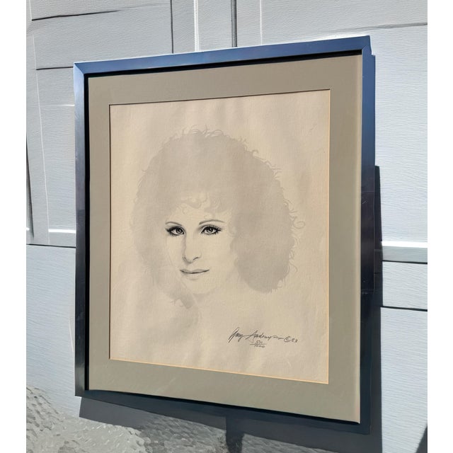 Pop Art 1980s Limited Edition Portrait of Barbra Streisand For Sale - Image 3 of 12