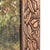 Wood Vintage Framed Landscape Oil Painting With Carved Wood Frame, Mountain Lake Scene, 23.5" For Sale - Image 7 of 9