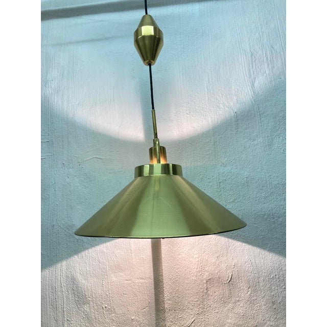 Mid-Century Modern Pendant Lamp by Fritz Schlegel for Lyfa, 1960s For Sale - Image 3 of 11