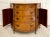 Traditional Burl Sunburst Inlay Wood Demi-Lune Chest of Drawers Commode For Sale - Image 4 of 12