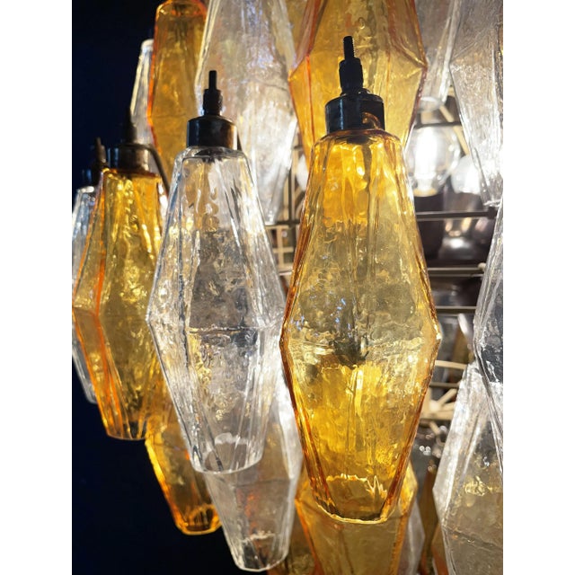 Spherical Murano Glass Chandelier, 1981 For Sale - Image 12 of 18