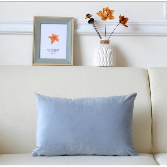 2020s Modern Solid-Color Sofa Throw Pillow For Sale - Image 5 of 9