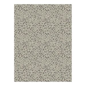 Panthera Spotted Leopard Hand-Looped Area SAMPLE Rug - Pearl Gray