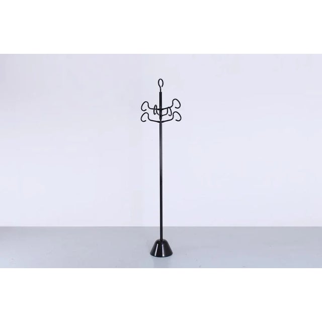 Metal Postmodern Servomanto Coat Rack by Achille Castiglioni for Zanotta, 1980s For Sale - Image 7 of 13