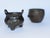 Late 20th Century Chinese Mini Bronze Censers Set of 3 Incense Burners For Sale - Image 13 of 15