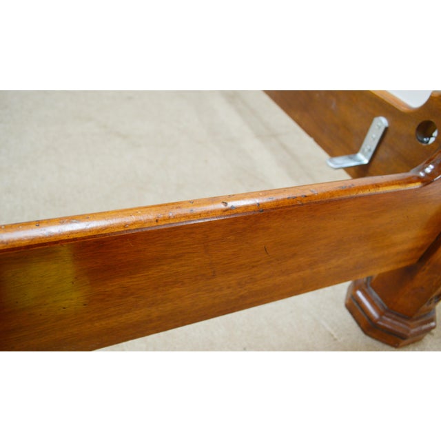 Wood Henredon Queen Bed For Sale - Image 7 of 13