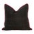 Kajal Black Dotted Ahir Handloom Pillow For Sale