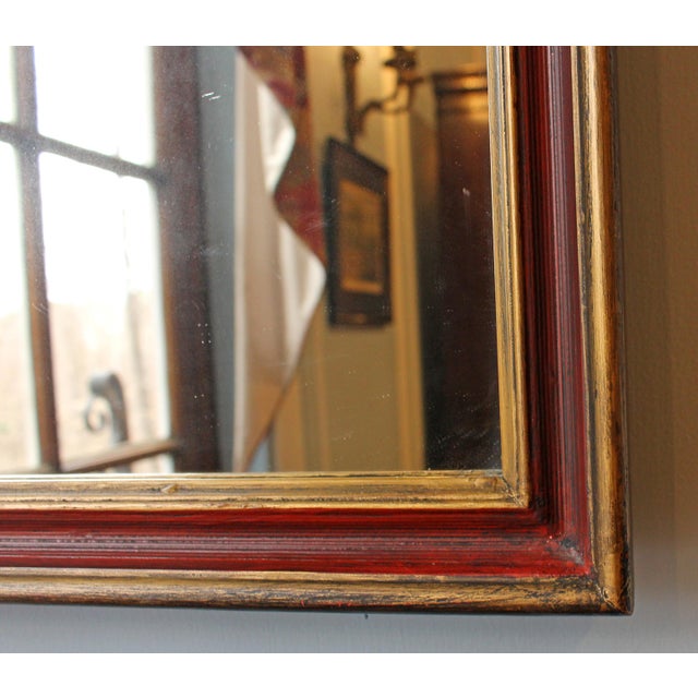 Chinese Likely 19th Century Mirror Created From an Antique Chinese Wood Panel For Sale - Image 3 of 4