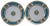 Late 19th Century Antique 1862 Minton International Exhibition Jeweled Turquoise Plates- Set of 2 For Sale - Image 13 of 13