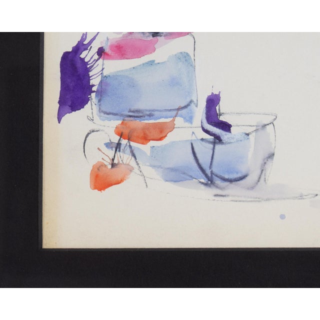 1964 Abstract Mixed Media Painting by James L. Bruch For Sale - Image 9 of 10