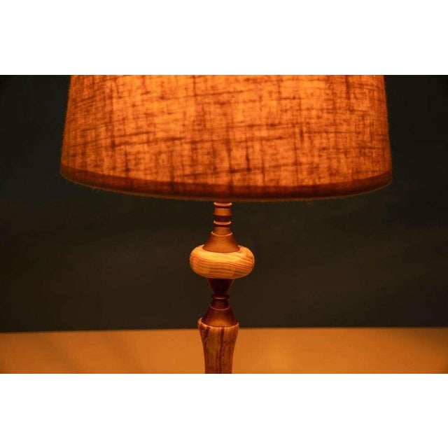 Table Lamp in Onyx & Brass, 1970s For Sale - Image 14 of 17