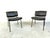 Vintage Conseil Chairs attributed to Pierre Guariche, France, 1950s, Set of 2 For Sale - Image 3 of 9