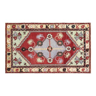 1960s Turkish Oushak Rug For Sale